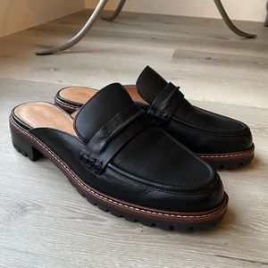 Madewell The Corinne Lugsole Loafer Mule